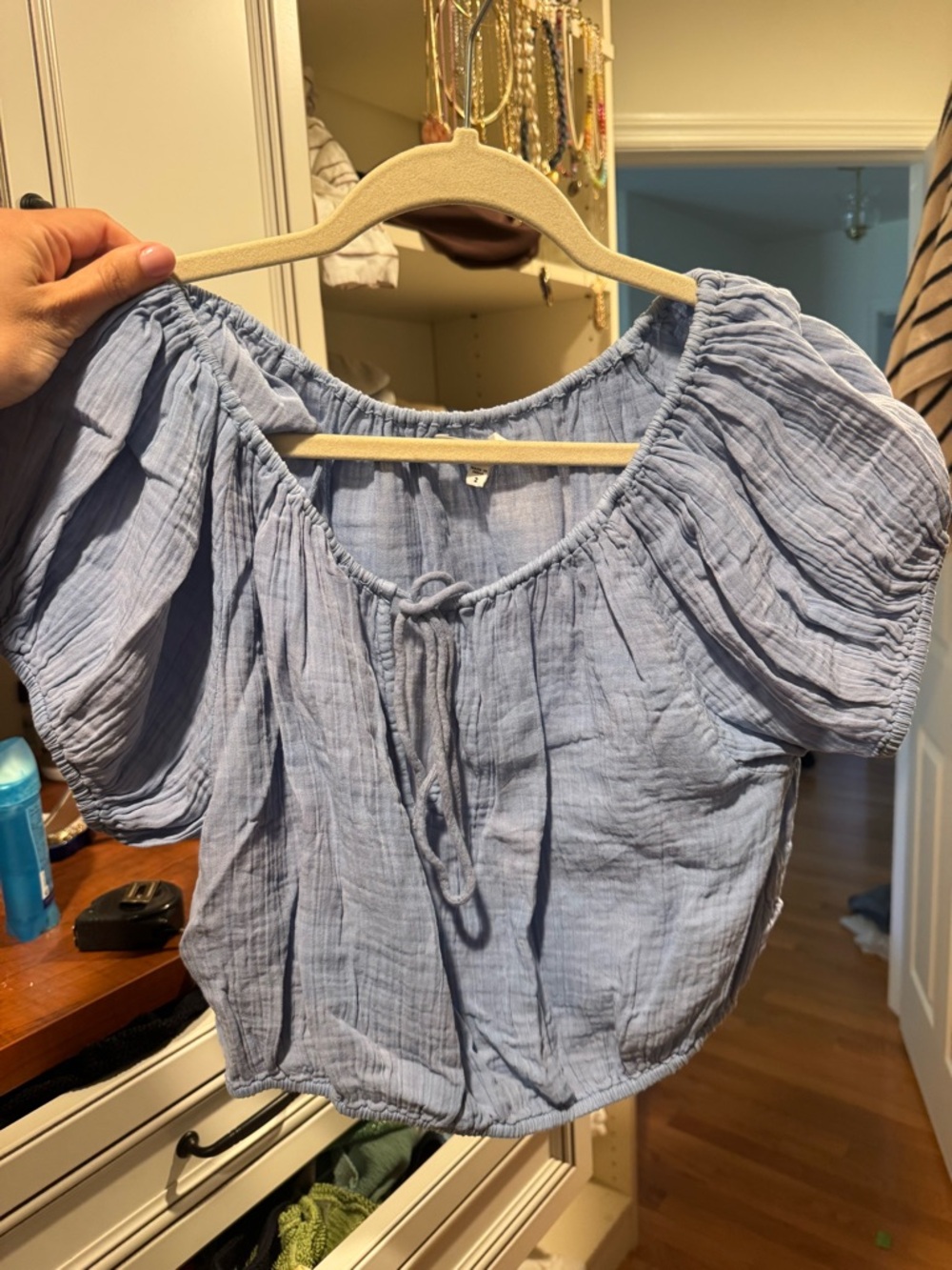 Sundry cropped blouse